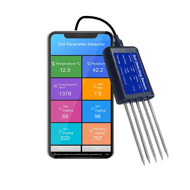 Ph Meter - جهاز قياس رطوبة التربة 8 في