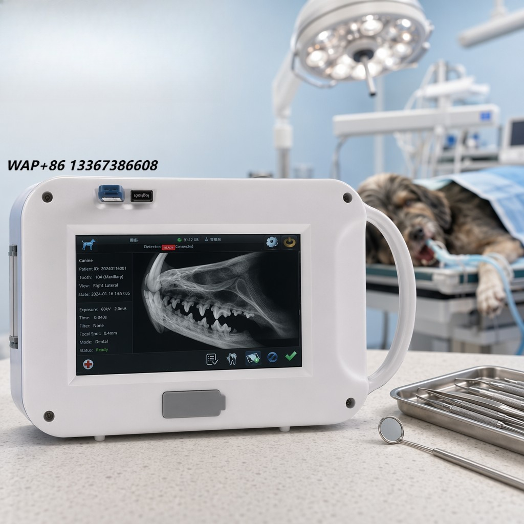 Veterinary X-Ray - نظام تصوير إشعاعي محمول لاسلكي مع