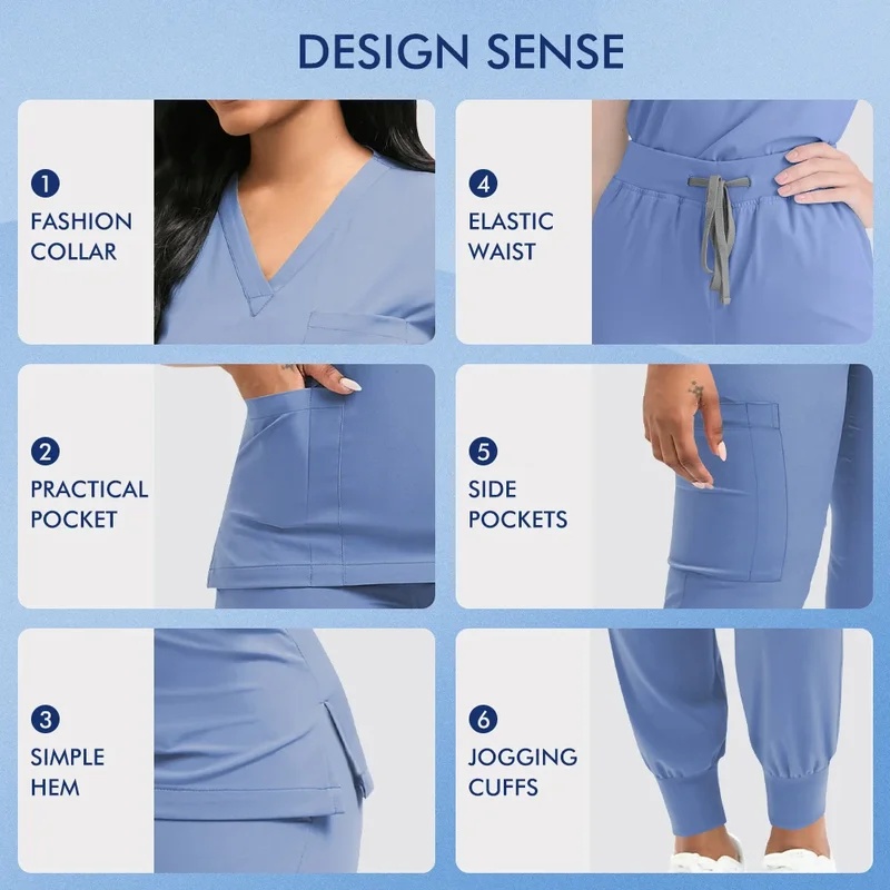 Medical Lab Units - طقم ملابس طبية نسائية COSWomen، زي