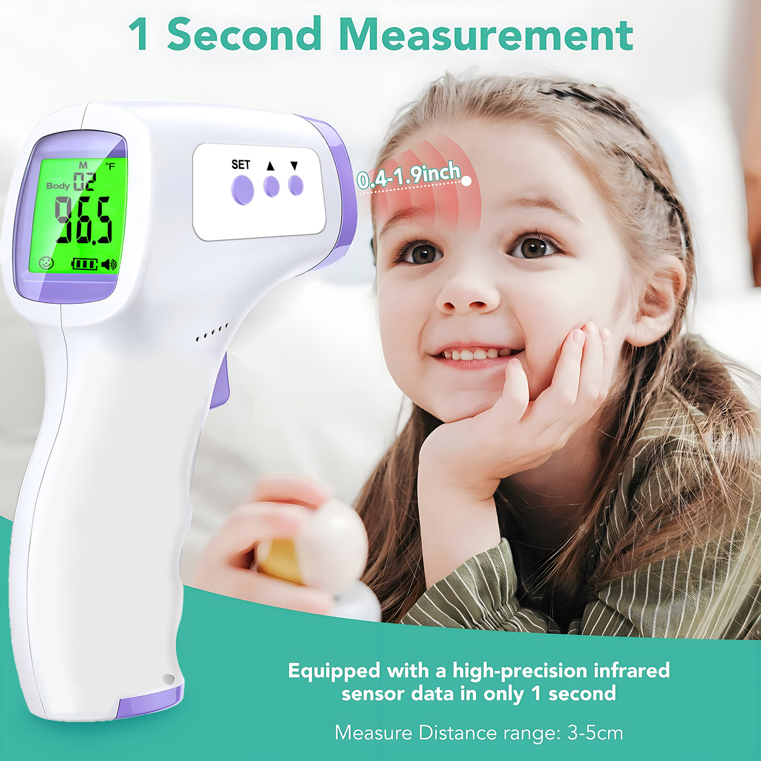 مقياس حرارة رقمي بالأشعة تحت ا - مراجعة Pulse Oximeter وسعره