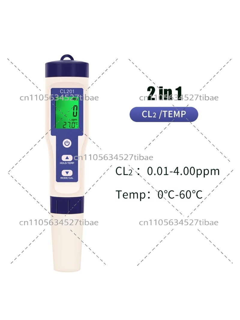 جهاز قياس الكلور 5 في 1 متعدد  - مراجعة Ph Meter وسعره