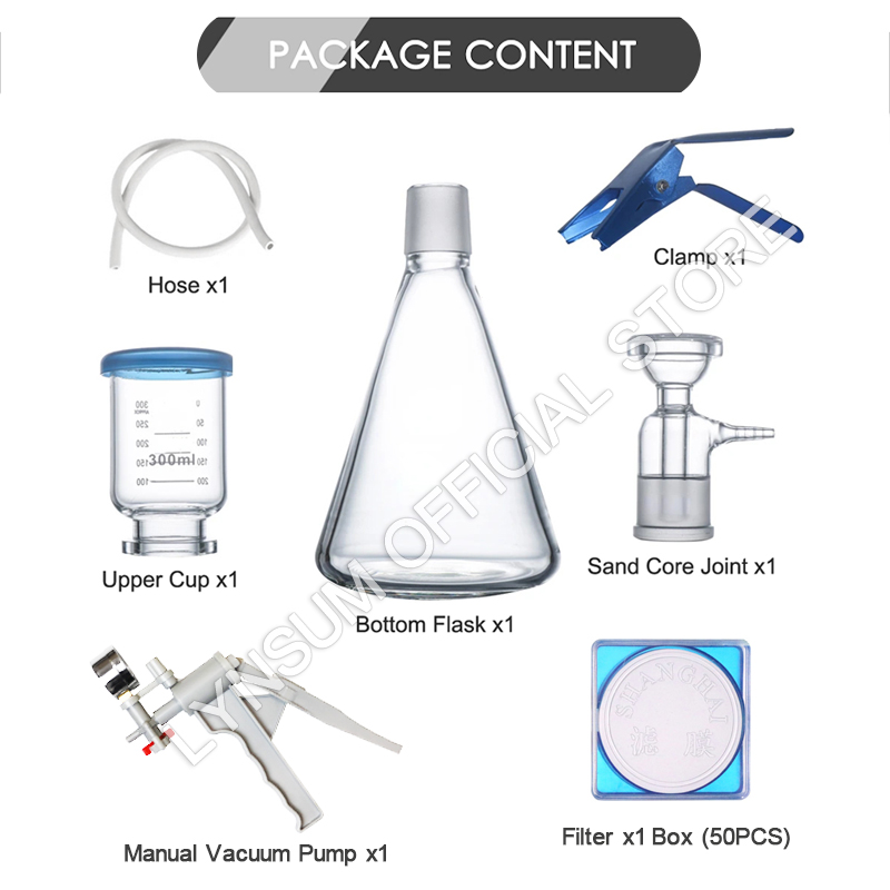 طقم ترشيح زجاجي طبي للمختبرات  - مراجعة Medical Lab Units وسعره