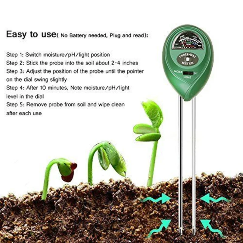 حديقة مقياس درجة الحموضة ضوء ا - مراجعة Ph Meter وسعره