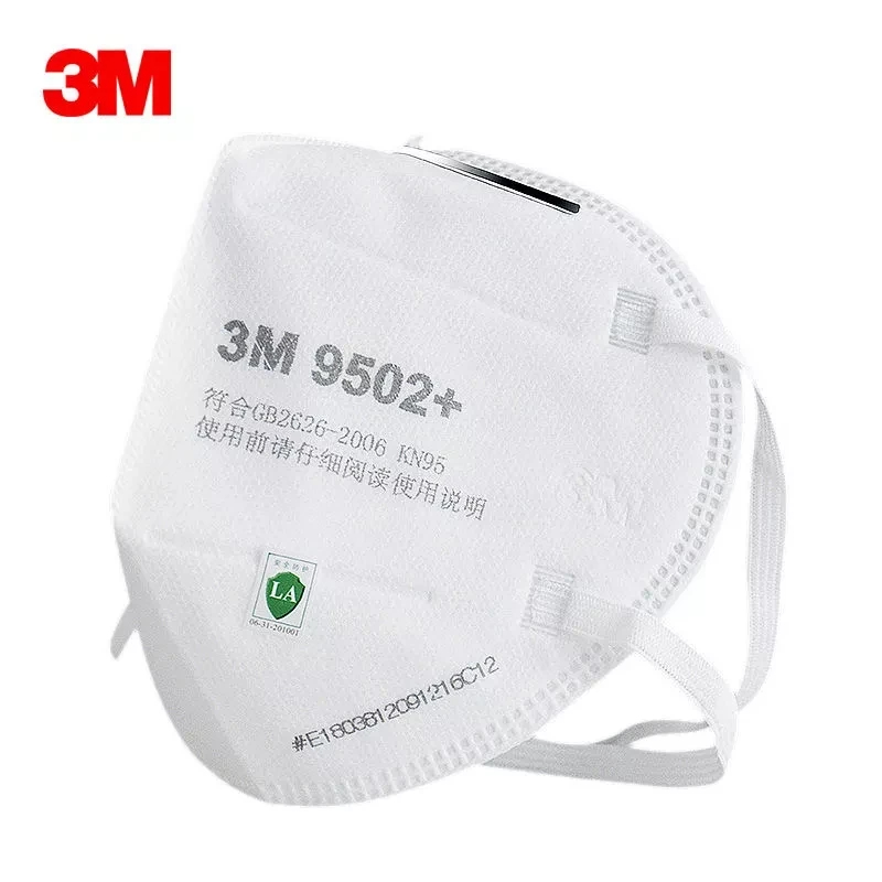 3M KN95 قناع الوجه 9501 +/9502 - مراجعة 3M Mask 9502+ وسعره